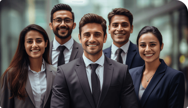 Our professional team serving clients across India